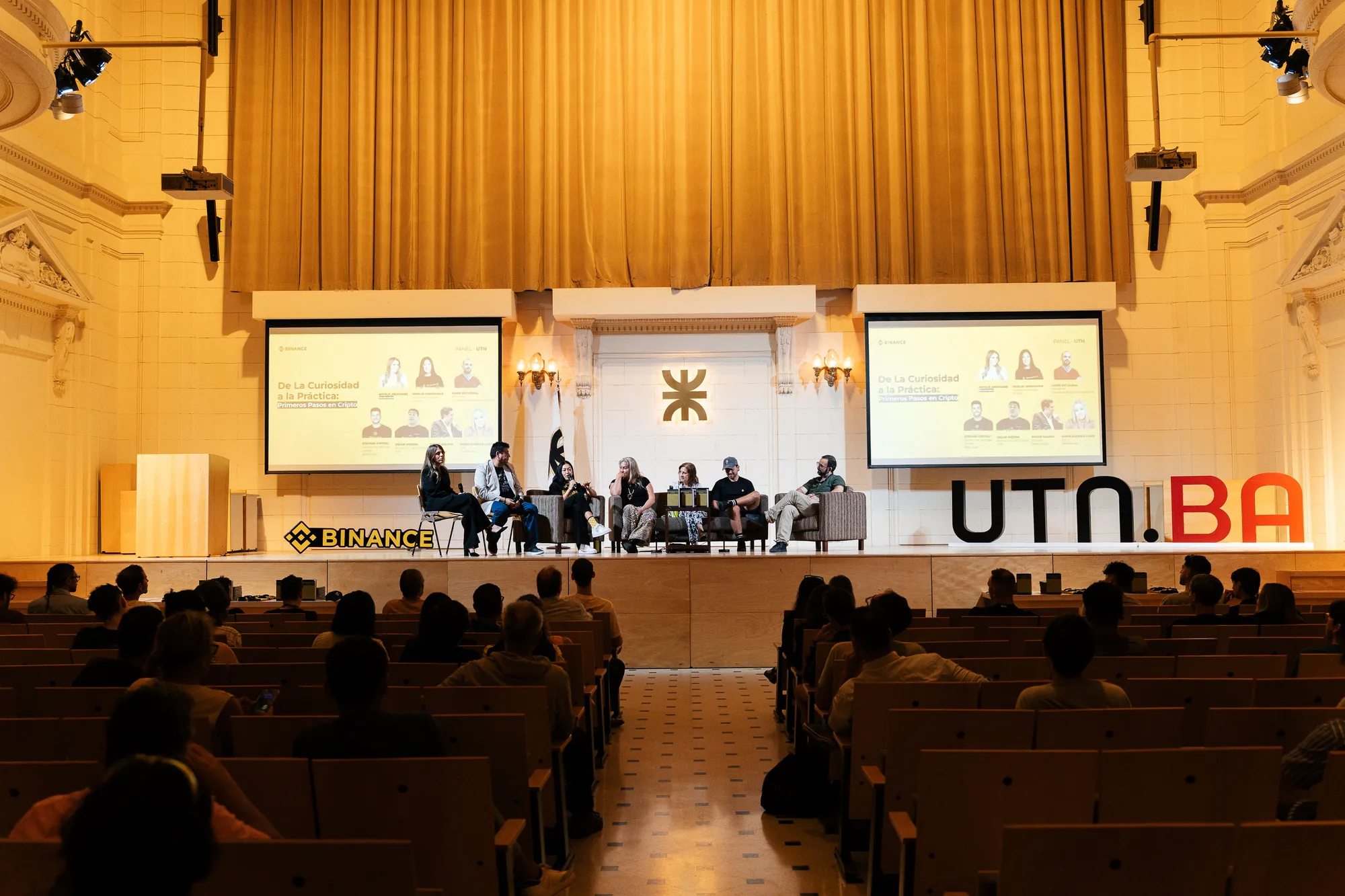 Binance University Tour, UTN Buenos Aires